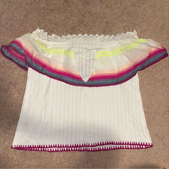 BAN.JARA Embroidered Off Shoulder Festival Top – M - Picture 4 of 5